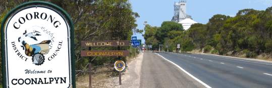 Entrance to Coonalpyn
